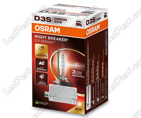 Xenon Polttimo D3S Osram Xenarc Night Breaker 220 - 66340XN2 kohdassa Pakkaus