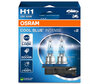 Polttimopari Osram H11 Cool blue Intense Next Gen LED Effect 5000K