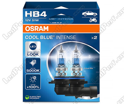 Polttimopari Osram HB4 Cool blue Intense LED Effect 5000K