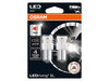 P21W LED-polttimot Osram LEDriving® SL Punaiset - BA15s