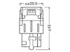 Oranssit W21W / WY21W LED-polttimot Osram LEDriving® SL - W3x16d