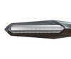 Etupuolen näkymä dynaamiset LED-vilkut + jarruvalojen Aprilia RS 125 (1999 - 2005)