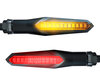 Dynaamiset LED-vilkut 3 in 1 Peugeot Trekker 50