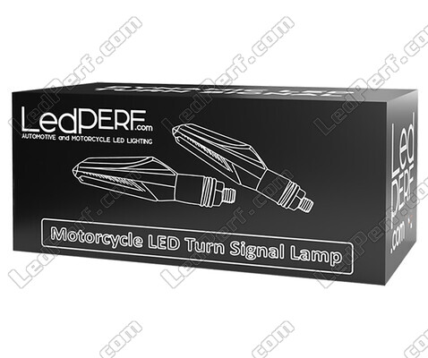 Pakkaus dynaamiset LED-vilkut + jarruvalojen Peugeot Trekker 50