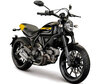 Moottoripyörä Ducati Scrambler Full Throttle (2015 - 2019)