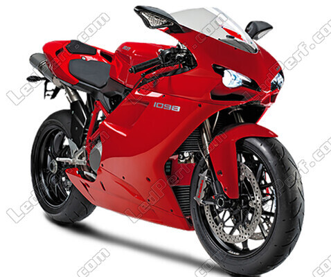 Moottoripyörä Ducati 1098 (2007 - 2009)