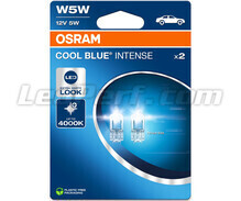 Polttimopari W5W Osram Cool Blue Intense - 2825CBN-2BL