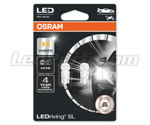 Oranssit W5W / WY5W LED-polttimot Osram LEDriving® SL - W2.1x9.5d