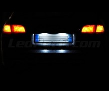 LED-paketti (valkoinen puhtaan 6000K) rekisterilevylle Audi A4 B7 -mallille