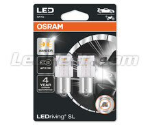 Oranssit P21W LED-polttimot Osram LEDriving® SL - BA15s