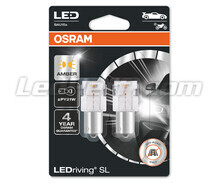 Oranssit PY21W LED-polttimot Osram LEDriving® SL - BAU15s