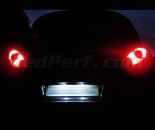 LED-rekisterikilven valaistuspaketti (xenon valkoinen) Opel Corsa D -mallille