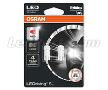 W5W LED-polttimot Osram LEDriving® SL Punaiset - W2.1x9.5d